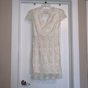 Entry White Lace Dress